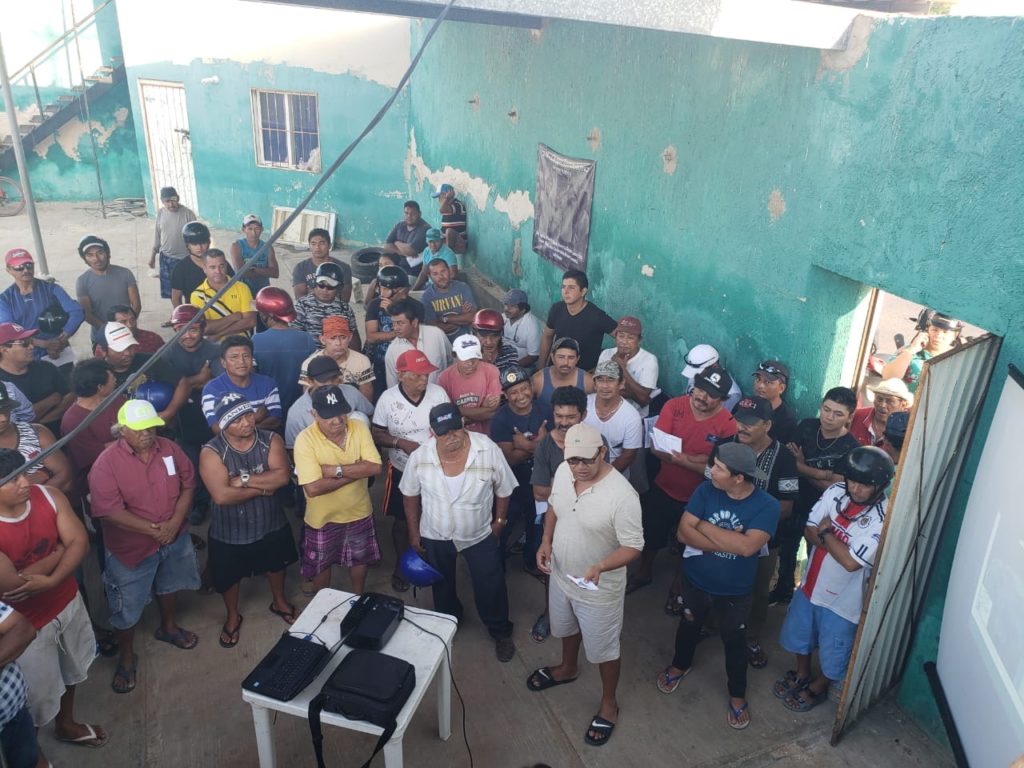 Comienza la tercera semana de trabajos del Programa de Empleo Temporal “Respeto la Veda del Mero 2020”