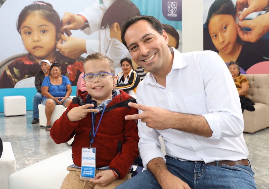 Con el apoyo del Gobernador Mauricio Vila Dosal, niños, jóvenes y adultos yucatecos ya pueden oír de nuevo