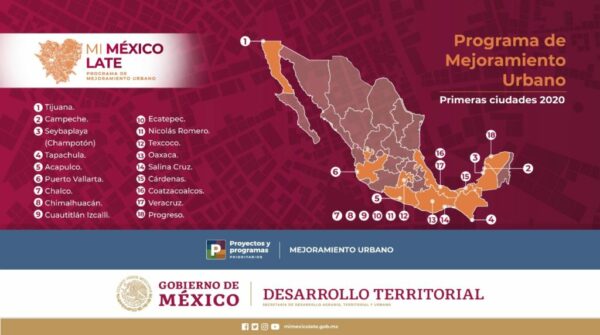 La federación realizará millonaria inversión para el mejoramiento urbano de Progreso