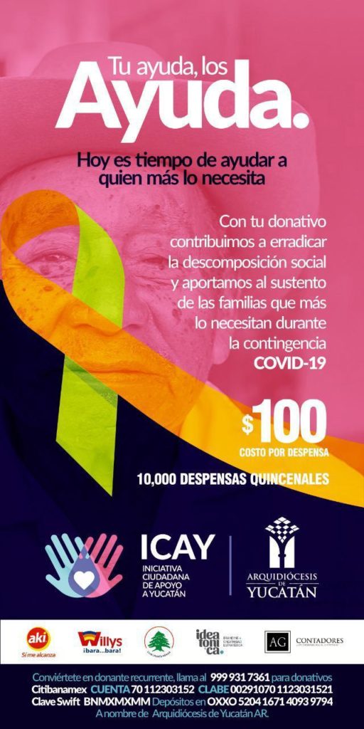 ICAY contagiará el espíritu de solidaridad entre Yucatecos