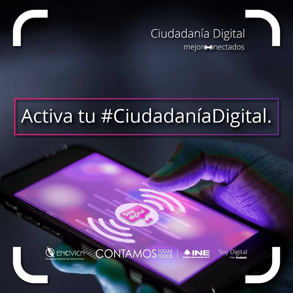 Impulsa INE participación ciudadana a través de redes sociales