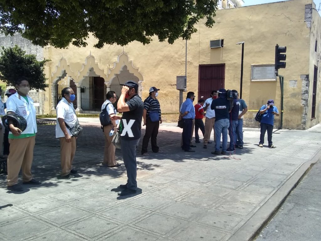 Protestan camioneros de la ACY