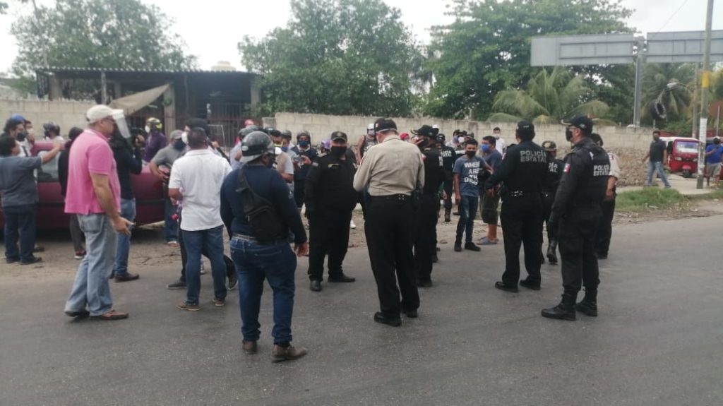 Protestan contra diputado Marcos Rodríguez