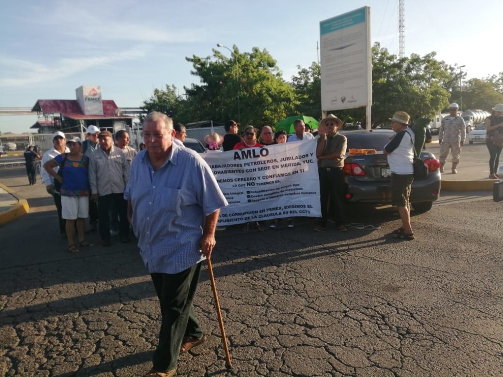 Jubilados de PEMEX sin atención médica para el coronavirus
