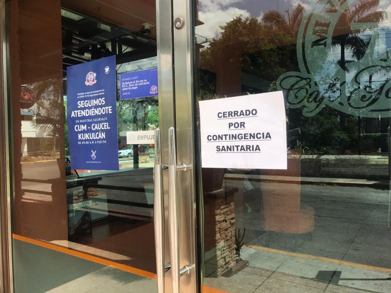 El Covid-19 golpea duro a la economía yucateca