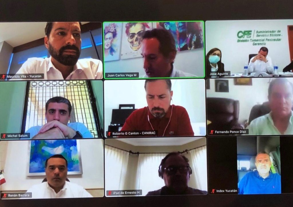 Gracias a gestiones del Gobernador Mauricio Vila Dosal, la CFE establece mecanismos para revisar y aclarar consumos de electricidad de ciudadanos y empresarios