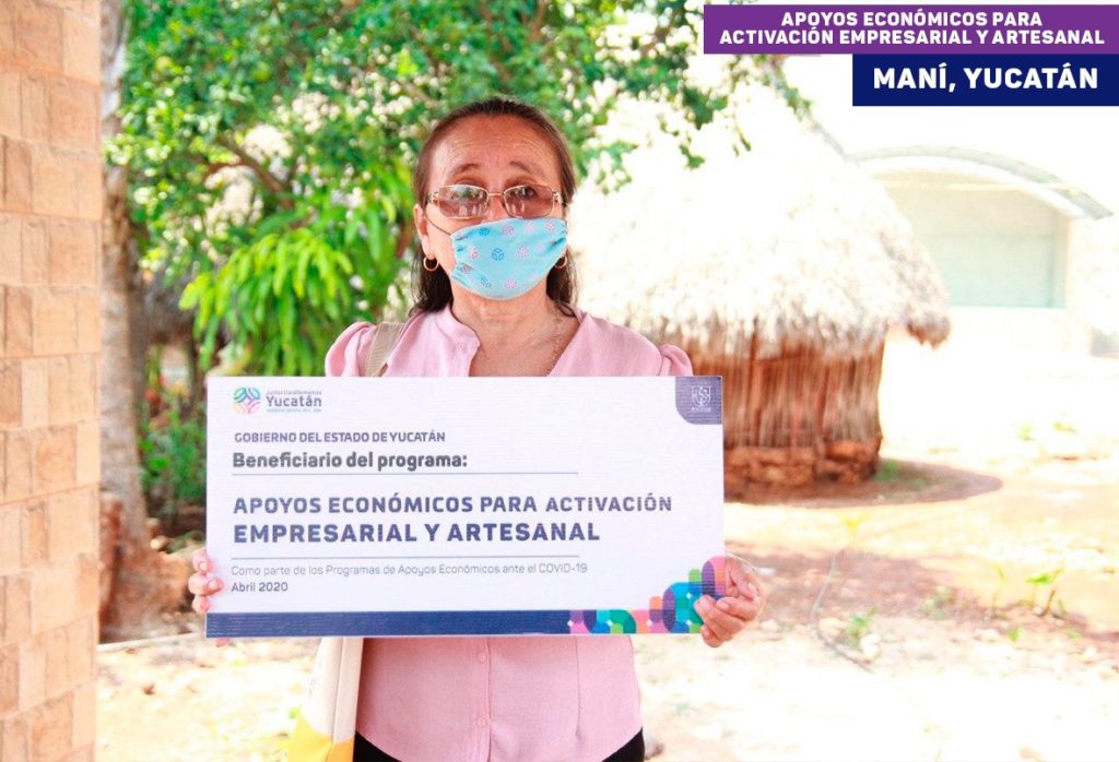 Un millón de yucatecos beneficiados ya por los diversos programas del Plan para Impulsar la Economía, los Empleos y la Salud
