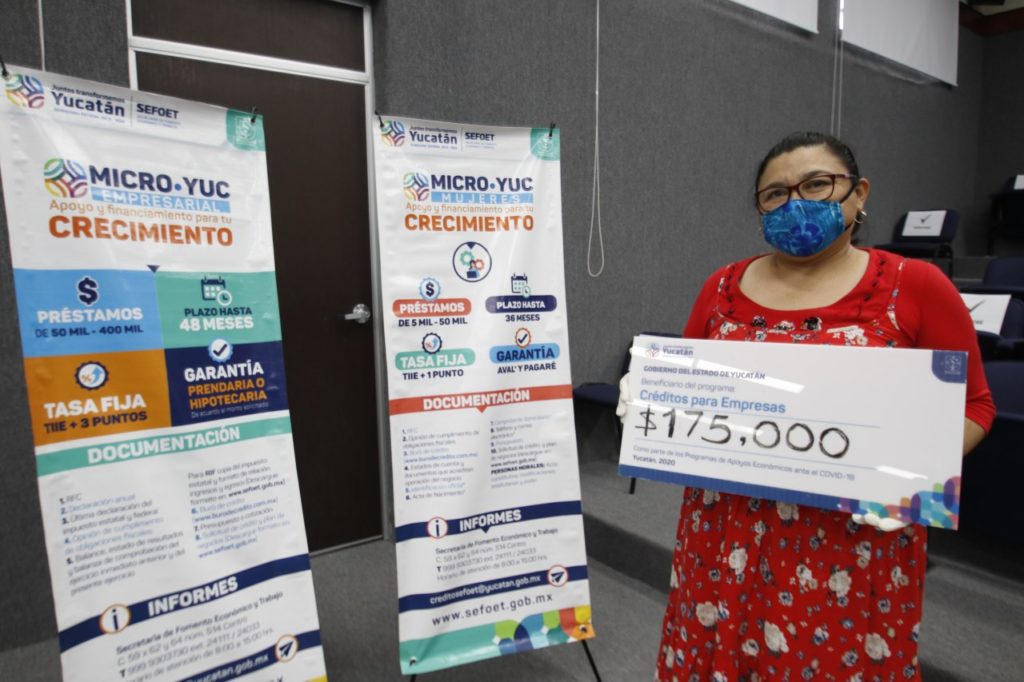 Gobierno del Estado logra incrementar número de beneficiados con créditos Microyuc para proteger miles de empleos ante contingencia por el Coronavirus