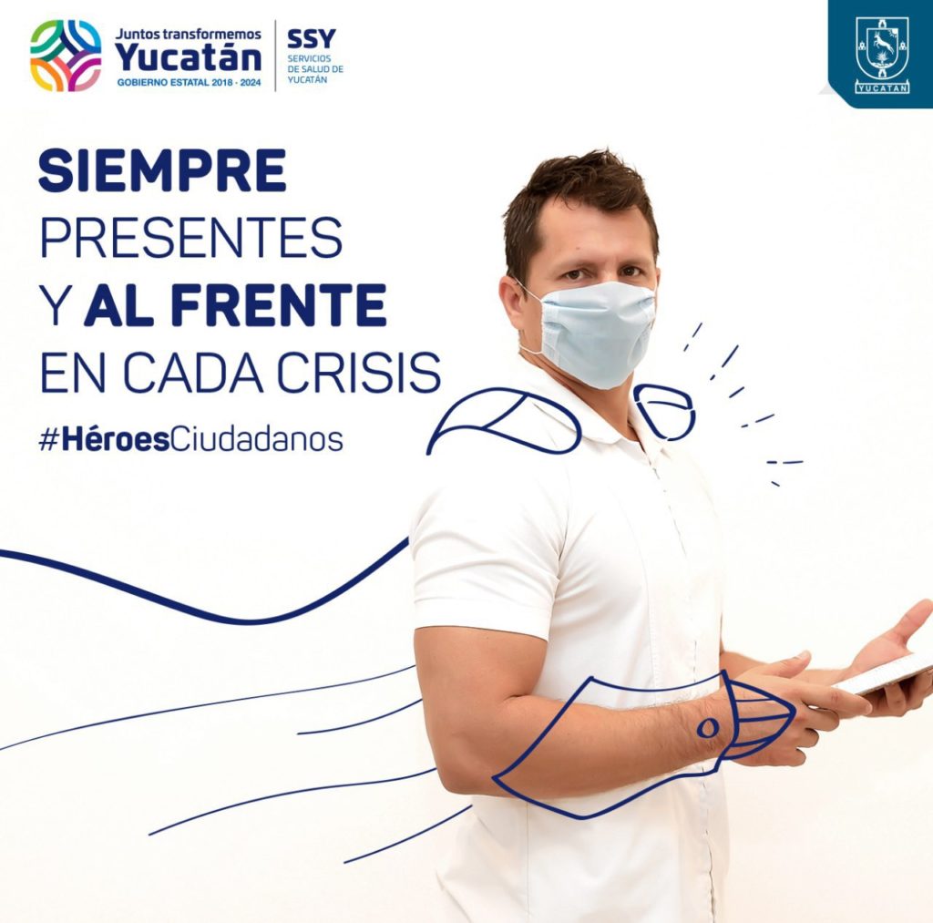 Personal médico y hospitalario contará con hospedaje por 30 días, luego de las gestiones del Gobernador Mauricio Vila Dosal