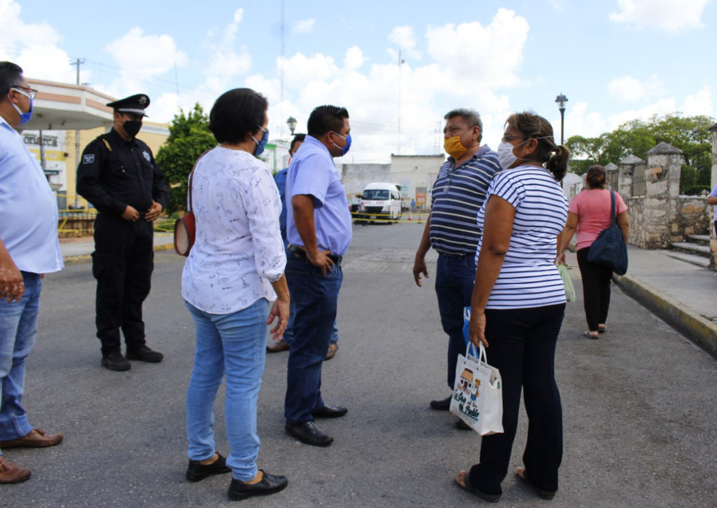 El alcalde de Umán continúa con las medidas de prevención para proteger a las familias del COVID-19
