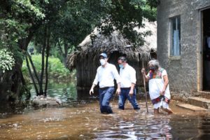 Gobierno del estado anuncia apoyos económicos para los municipios perjudicados por “Cristóbal”