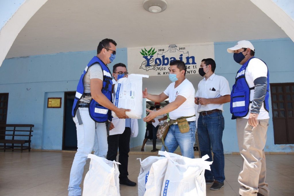 Gobierno del Estado distribuye larvicida en municipios afectados por inundaciones de la Tormenta Cristóbal