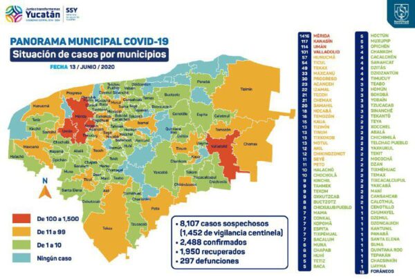Incrementan los hospitalizados con COVID-19 en Yucatán