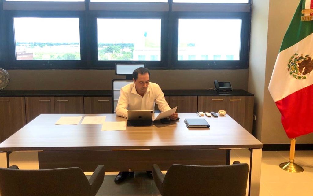 El Gobernador Mauricio Vila Dosal encabezó la instalación del Comité de Evaluación de Daños por tormenta tropical “Cristóbal”