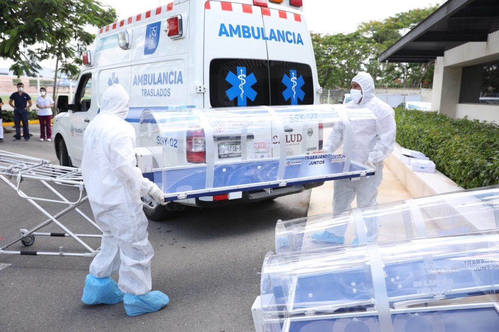 El Gobierno del Estado suma esfuerzos con la iniciativa privada para dotar a los hospitales de materiales de protección para el personal de salud