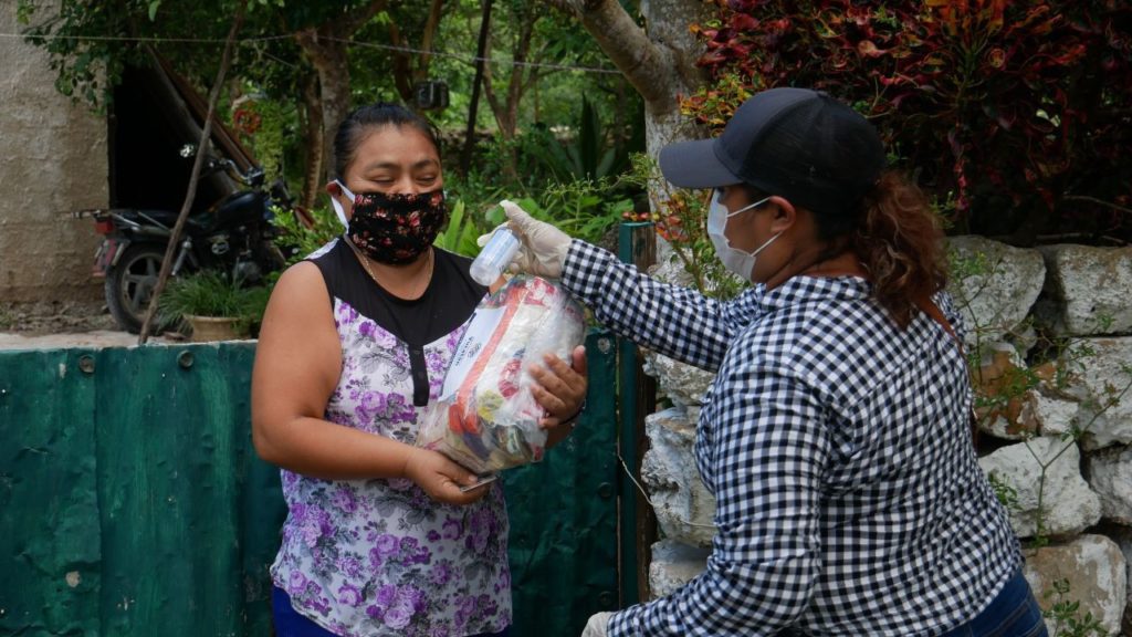 Inicia la quinta entrega casa por casa de apoyos alimentarios para continuar respaldando a las familias yucatecas que más lo necesitan