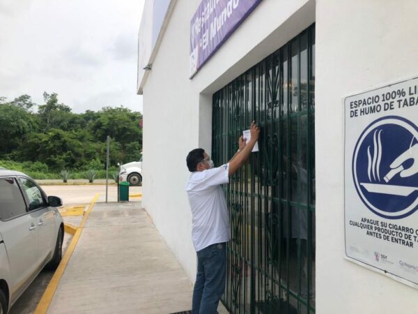 Gobierno del Estado clausura 37 negocios por no cumplir con medidas de prevención de contagios