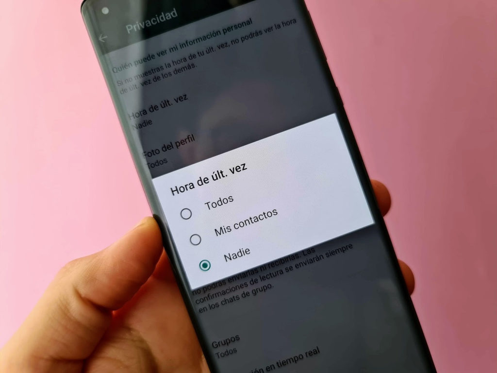 WhatsApp sufre un fallo técnico: no se muestra la hora de última conexión y si el usuario está activo