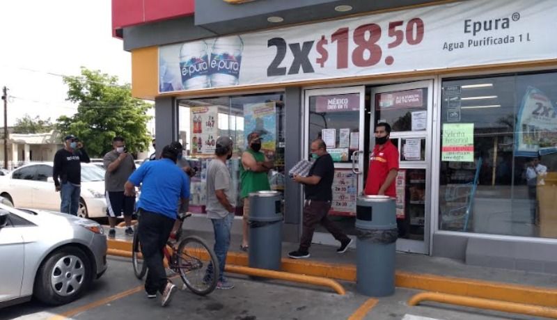 Largas filas en las agencias de cerveza