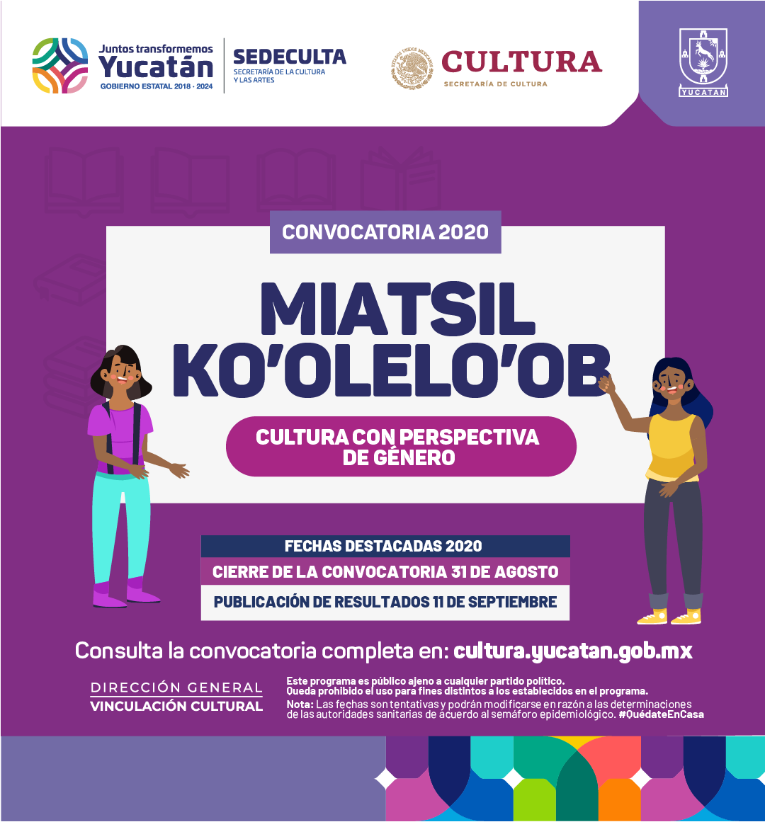 Sedeculta abre las convocatorias "Tesoros vivos" y "Cultura con perspectiva de género"