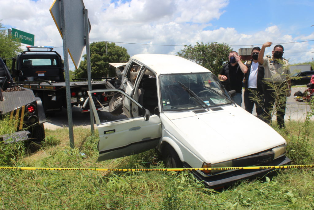 Muere familia en accidente vial