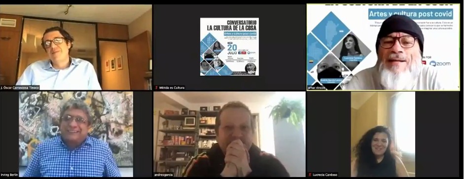 Conversatorio Internacional “La cultura de la cosa” intercambio de ideas para salir adelante ante el momento que se vive hoy