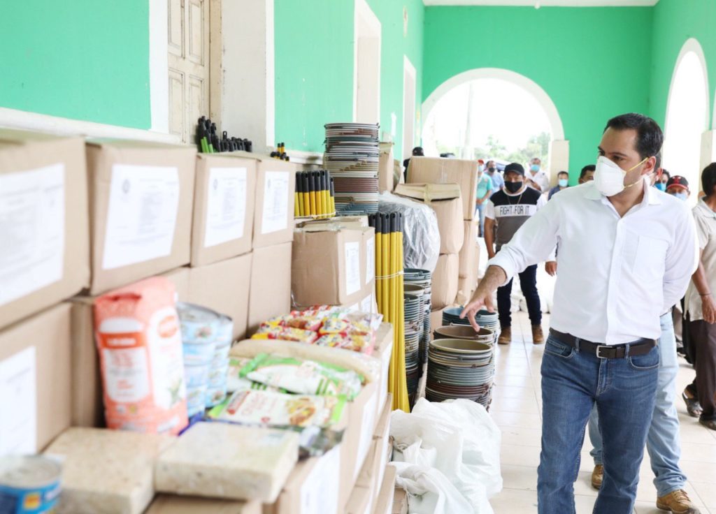 El Gobernador Mauricio Vila Dosal apoya a pequeños productores yucatecos con semillas de maíz y calabaza para volver a sembrar sus tierras