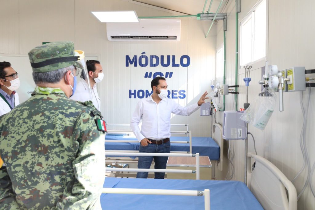 El Hospital provisional de Valladolid ya recibió a sus primeros pacientes