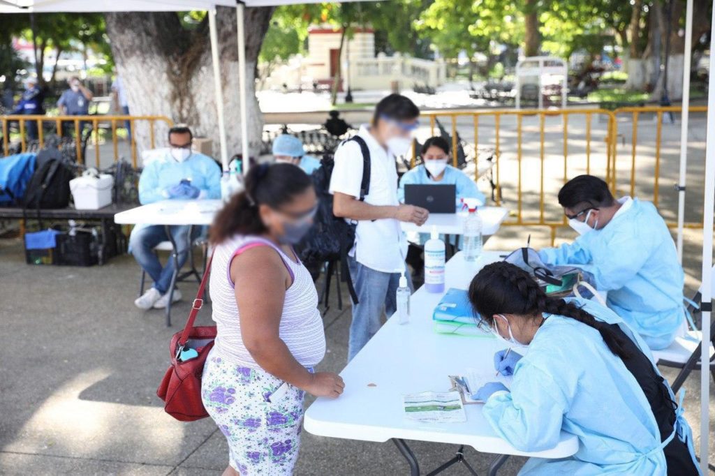 Módulos itinerantes para la detección oportuna del Coronavirus ya están operando para prevenir los contagios y cuidar de la salud de los yucatecos