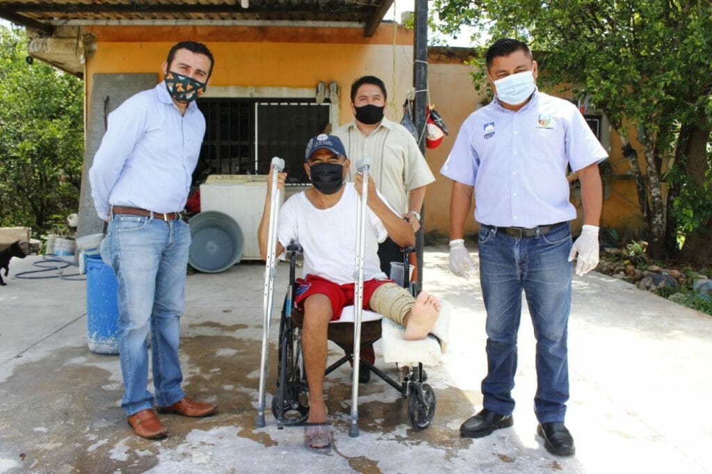 Hoy más que nunca tenemos que ser solidarios con el prójimo; Freddy Ruz, alcalde de Umán