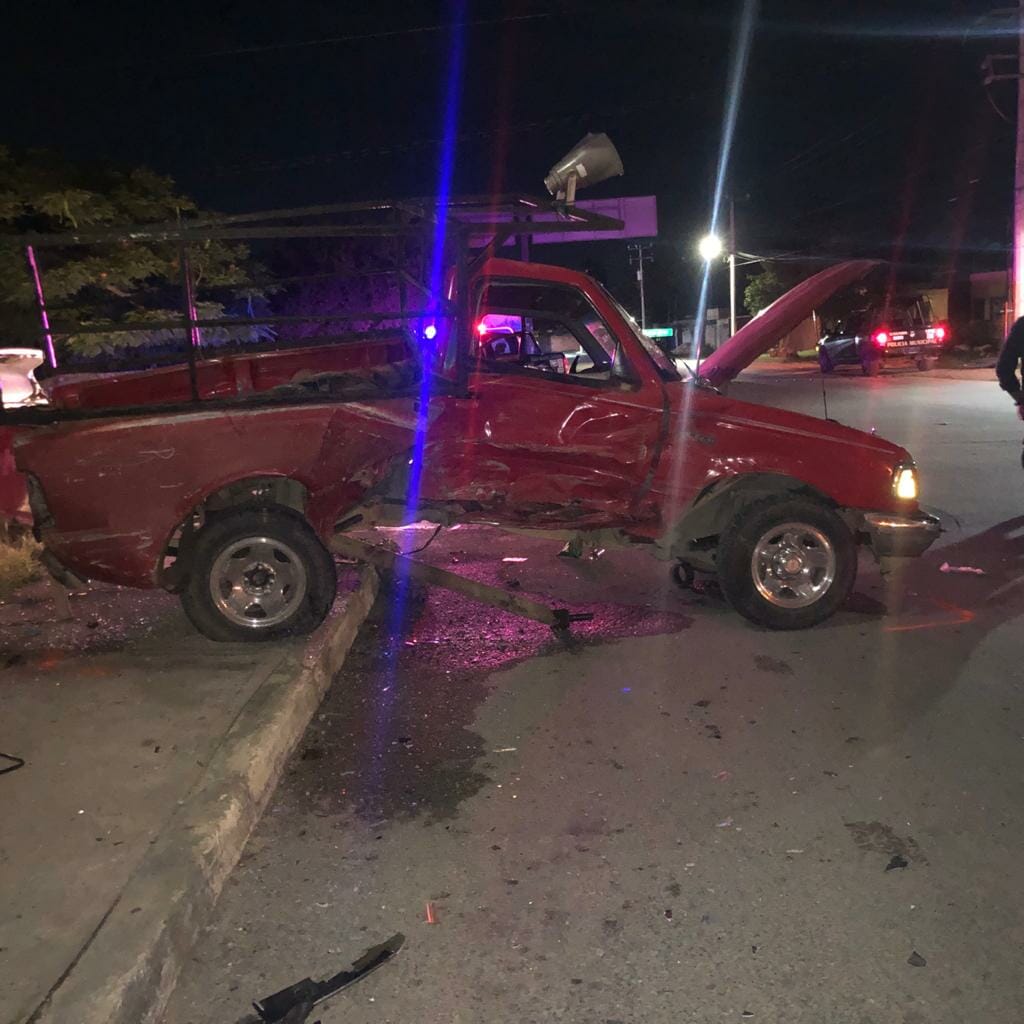 Fuerte encontronazo en la Mérida-Cancún
