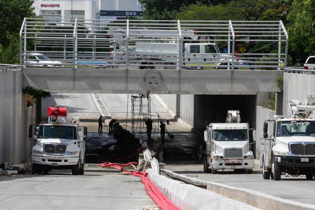 En breve el paso a desnivel será abierto en su totalidad al tránsito vehicular