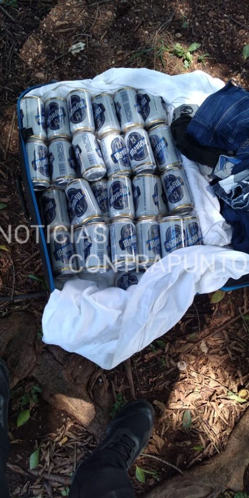 Decomiso de cerveza en la Mérida Cancún