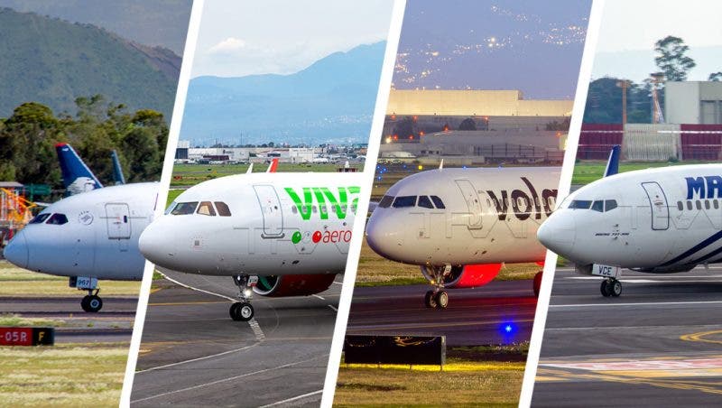 Aerolíneas realizan reacomodos en las rutas más rentables