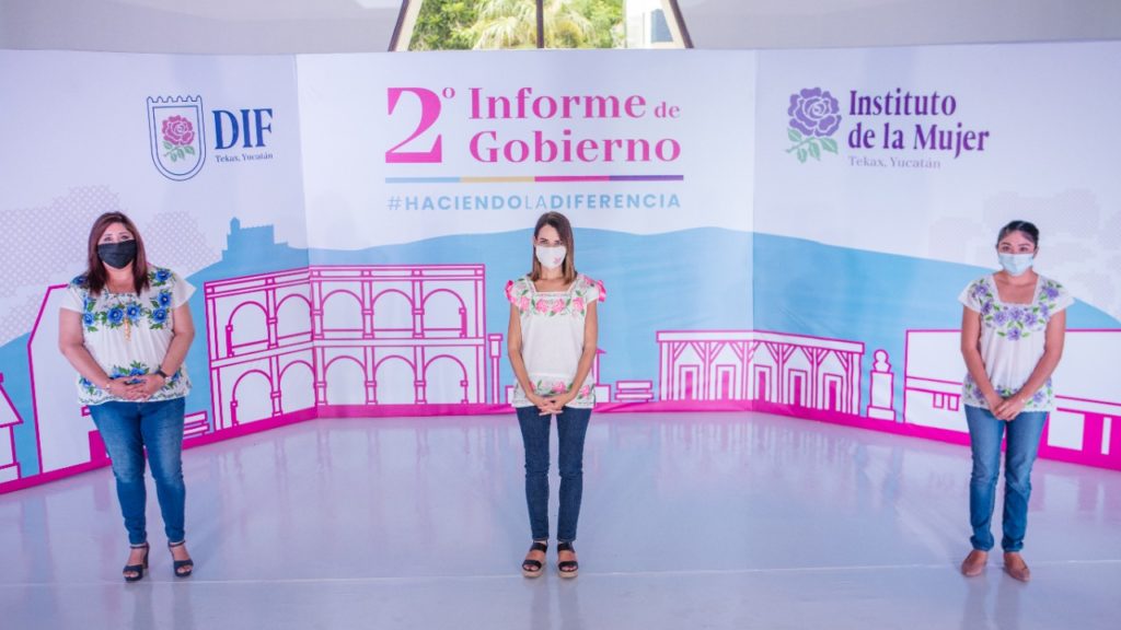 El DIF municipal Tekax rindió su segundo informe de gobierno