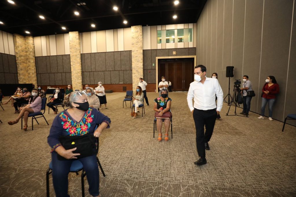 Plantea el Gobernador Mauricio Vila Dosal panorama de Yucatán ante la pandemia del Coronavirus a representantes de asociaciones civiles del estado