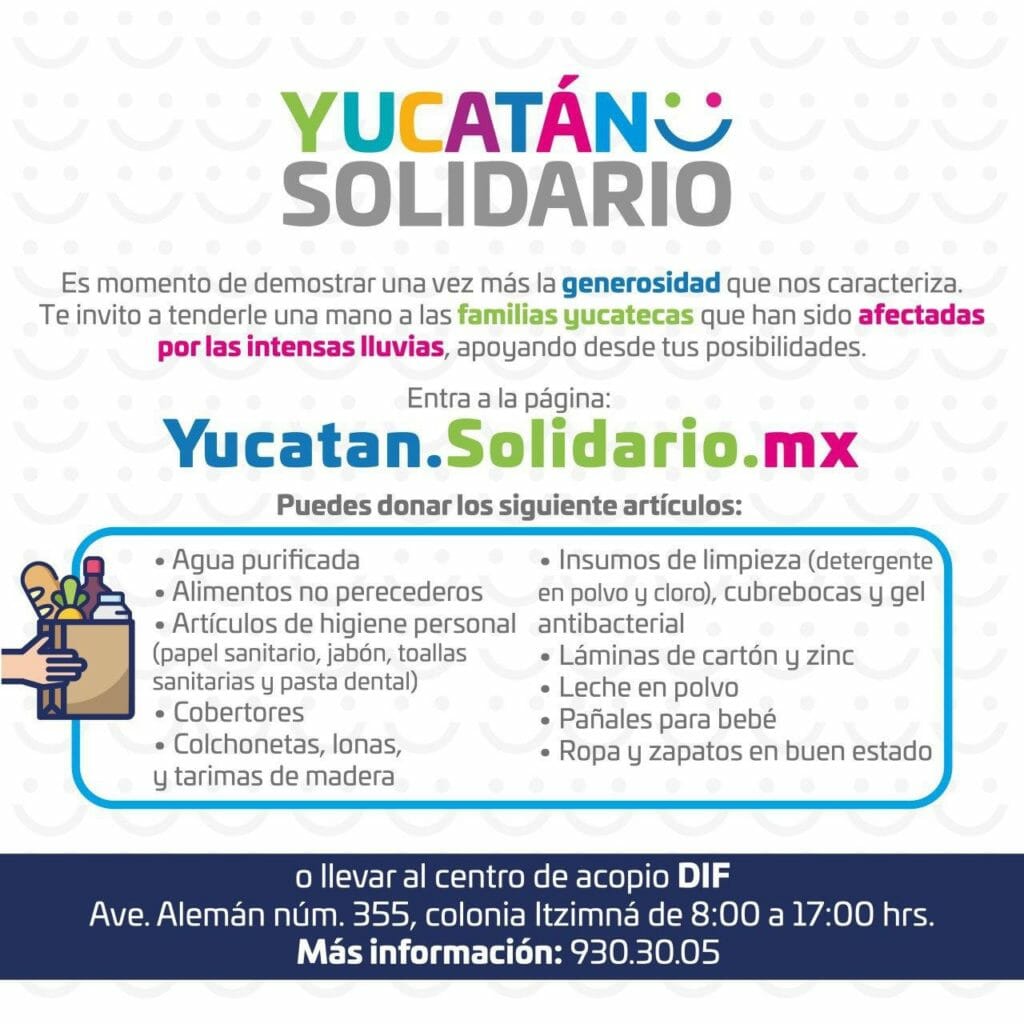 Reconoce la ONU a “Yucatán Solidario” como una de las iniciativas más humanitarias en el mundo durante la actual pandemia del Coronavirus