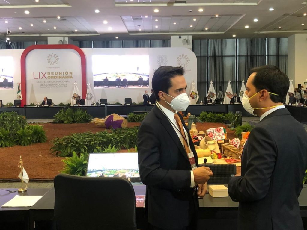 El Gobernador Mauricio Vila Dosal plantea ante la Conago tres desafíos para combatir la pandemia del Coronavirus