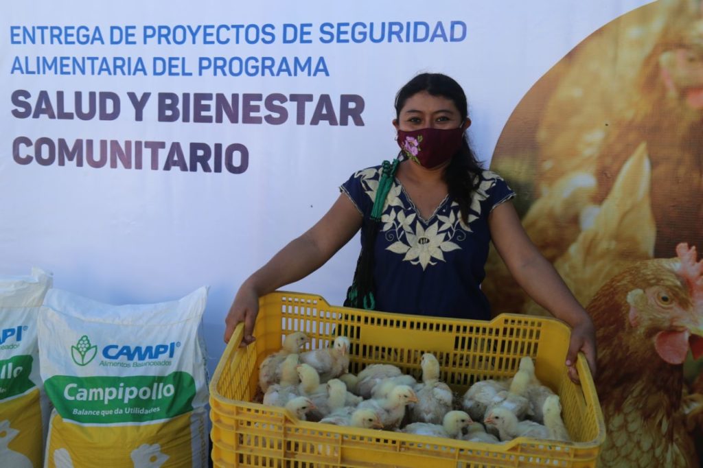 DIF Yucatán contribuye a la seguridad alimentaria y a reactivar la economía familiar