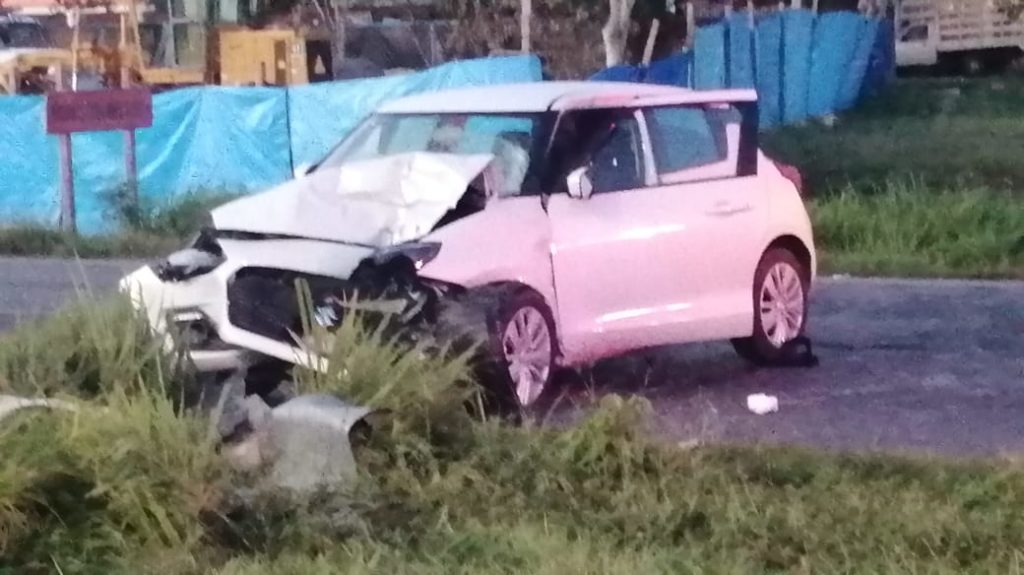 Fuerte choque en el periférico