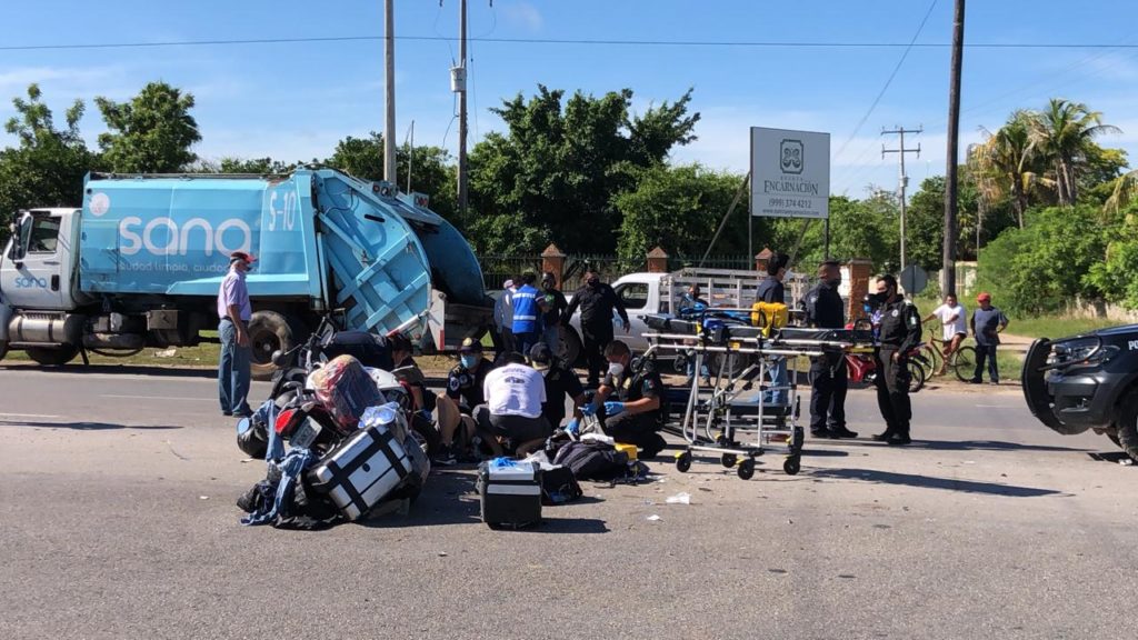 Fallece motociclista accidentado en la Mérida - Cancún