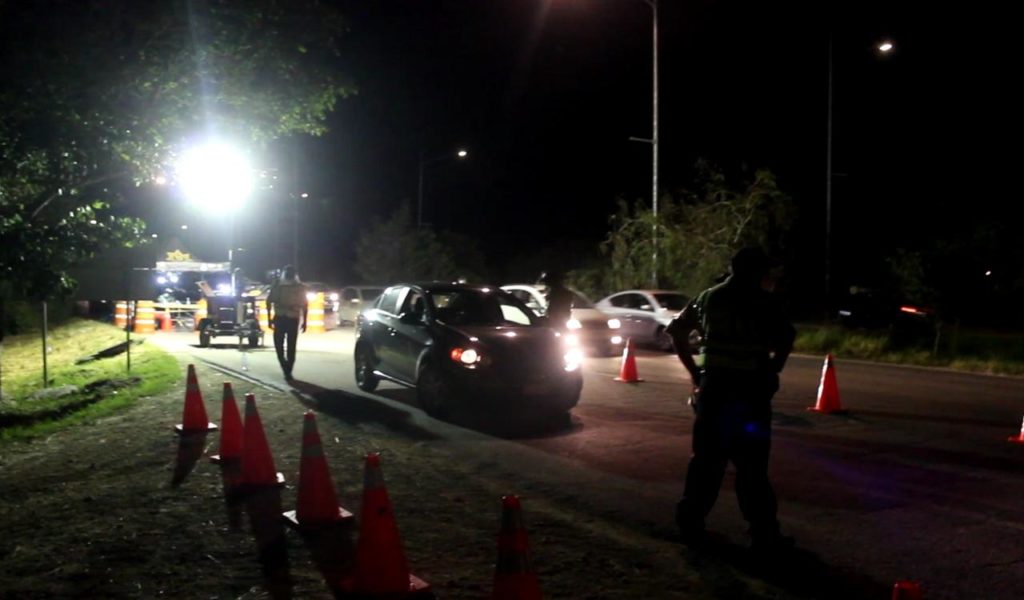 Buen resultado con el alcoholímetro
