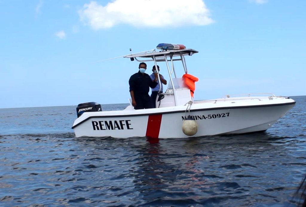 Vigilancia en la costa por COVID-19