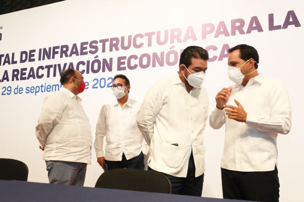 Presenta el Gobernador Mauricio Vila Dosal Plan Estatal de Infraestructura para la Creación de Empleos y Apoyo a la Reactivación Económica