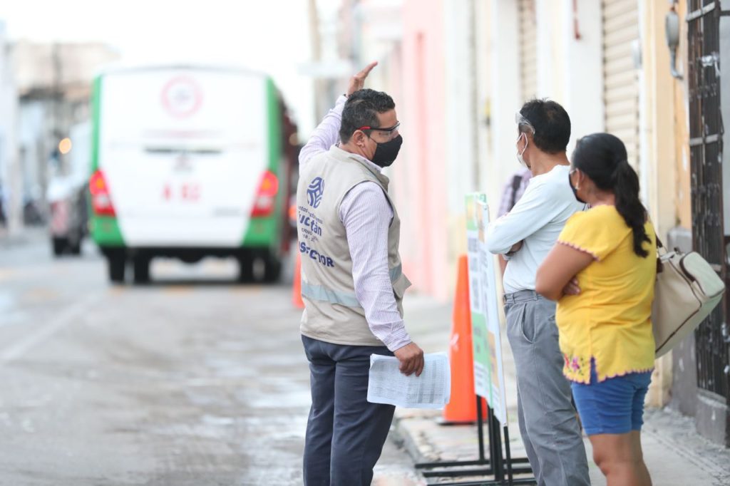 Se mantiene la vigilancia para que las modificaciones a la movilidad urbana del Centro de Mérida trascurran con normalidad