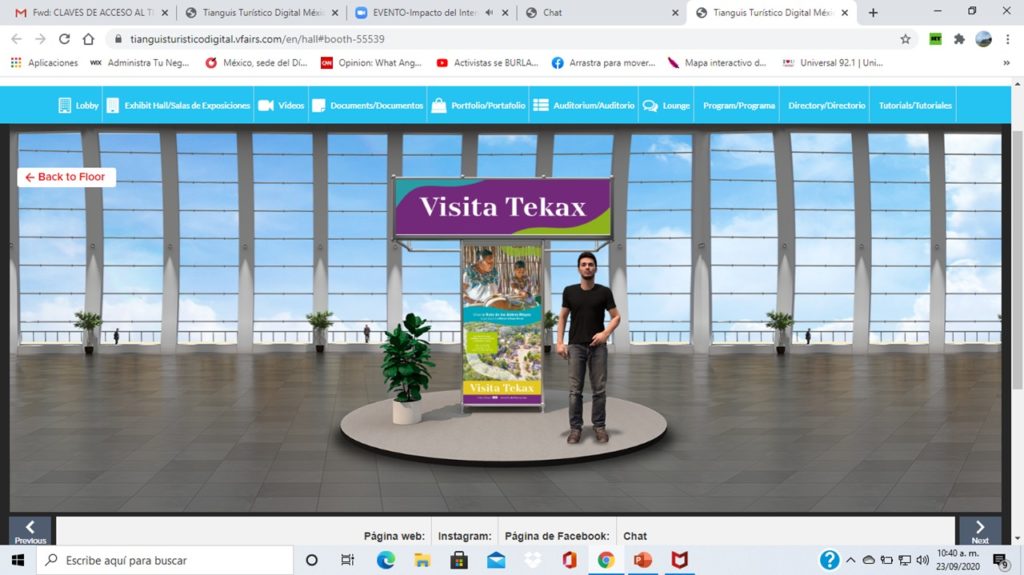 Tekax participa en el primer Tianguis Turístico Digital México 2020