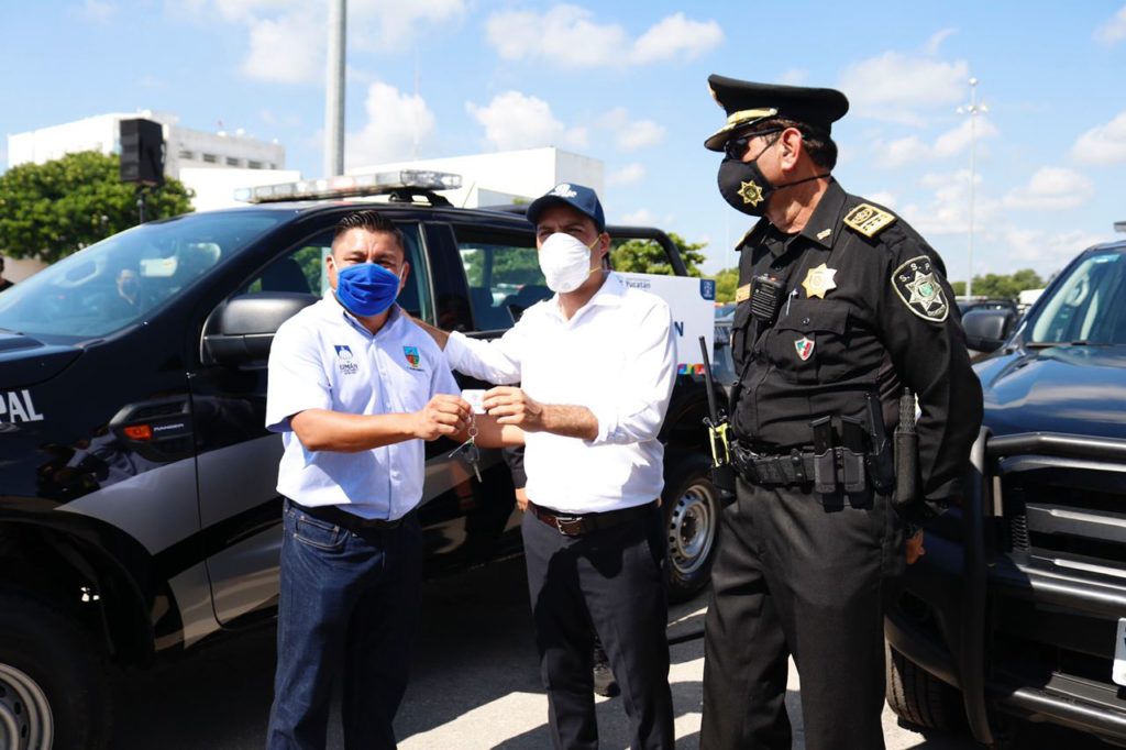 Más seguridad para el municipio de Umán