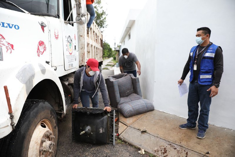 Debido a la tormenta tropical “Gamma”, la campaña de descacharrización en comisarías del norte de Mérida se pospone para el próximo sábado 10 de octubre