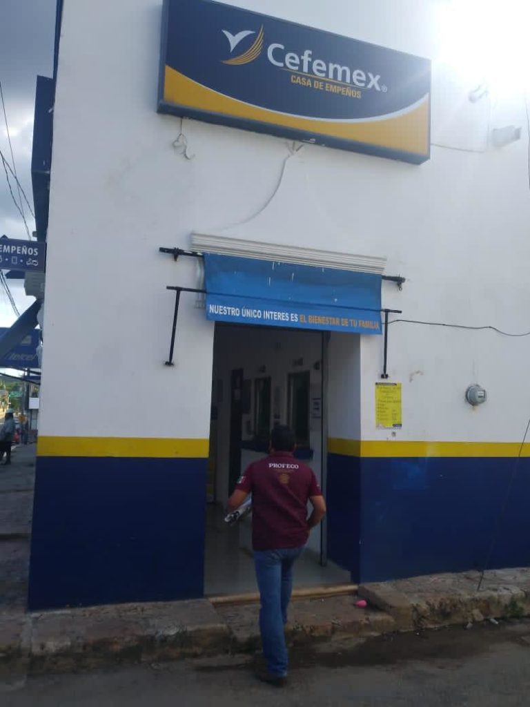 Suspenden a casas de empeño por la PROFECO