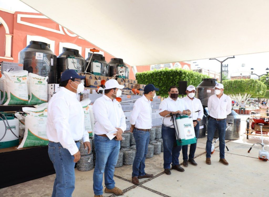 Con el apoyo del Gobierno del Estado, vamos a comenzar de nuevo, destacan productores del campo yucateco
